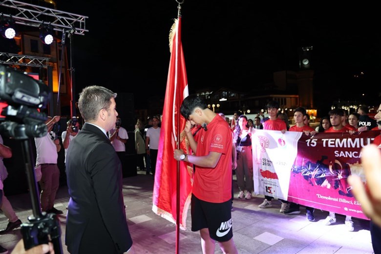 AMASYA’DA "15 TEMMUZ SANCAK KOŞUSU" GERÇEKLEŞTİRİLDİ