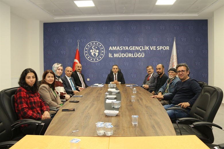 BASIN MENSUPLARIYLA BİR ARAYA GELDİK